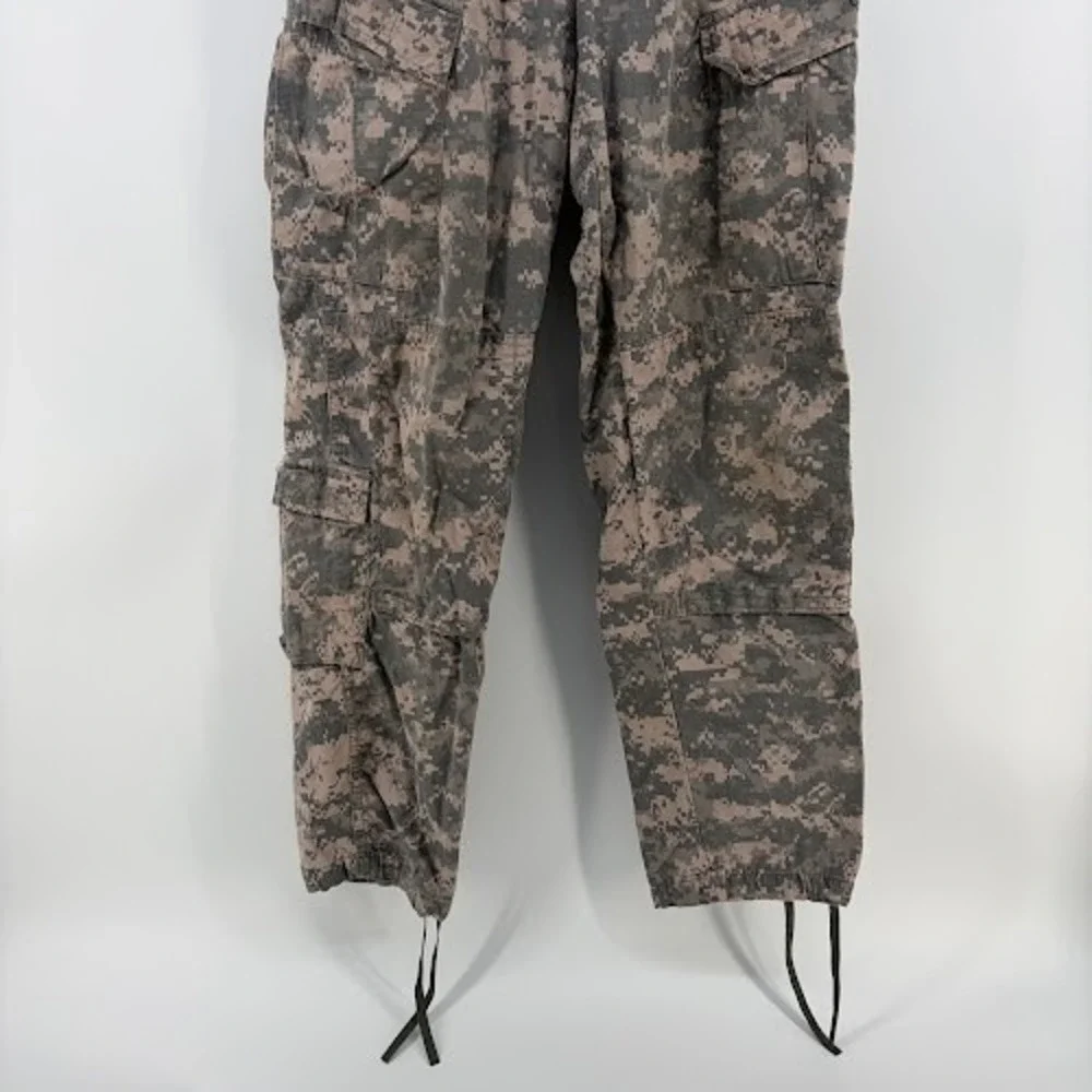 Army Combat Uniform ACU Trousers Small Long 30x34  Digital Camo Pants rip stop